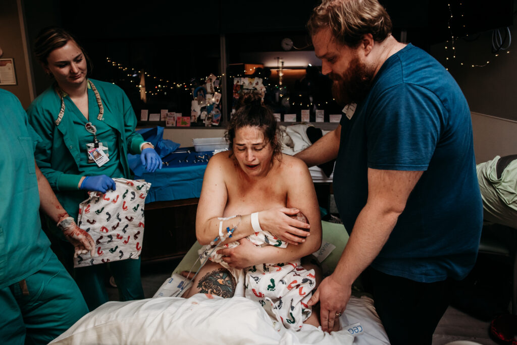 Longs Peak Hospital Longmont Colorado birth photography
