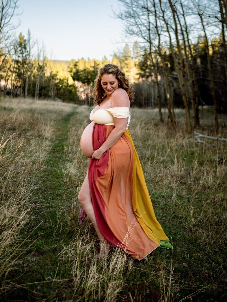 Twin pregnancy photographer Northern Colorado