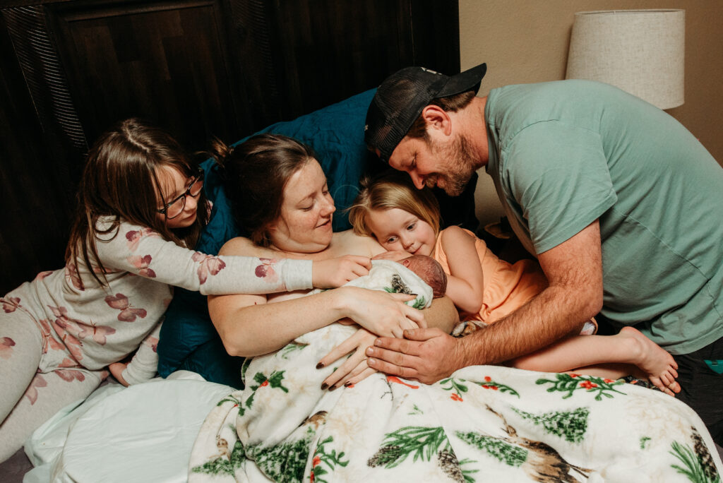 home birth with older siblings included