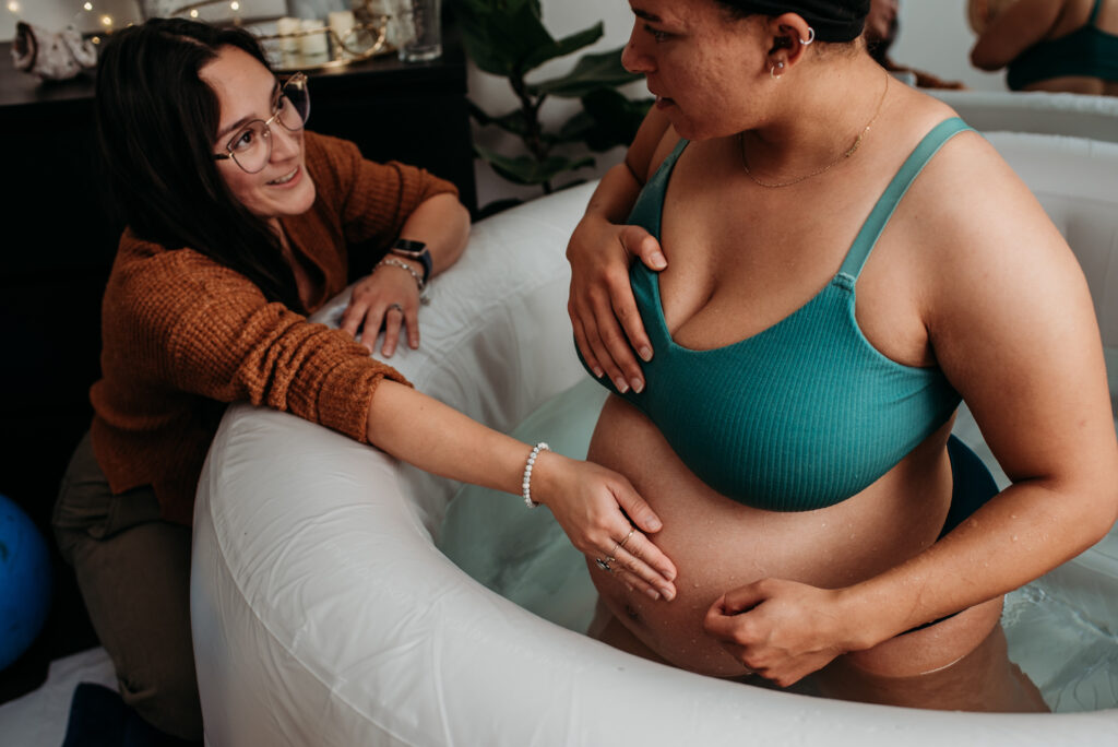home birth doula support