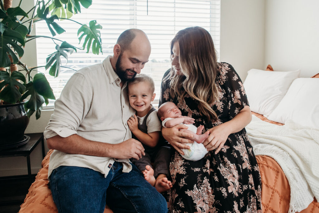 family newborn photography longmont colorado