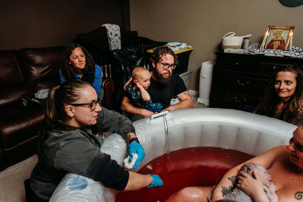 Sydney Calero CO and WY midwife - homebirth water birth