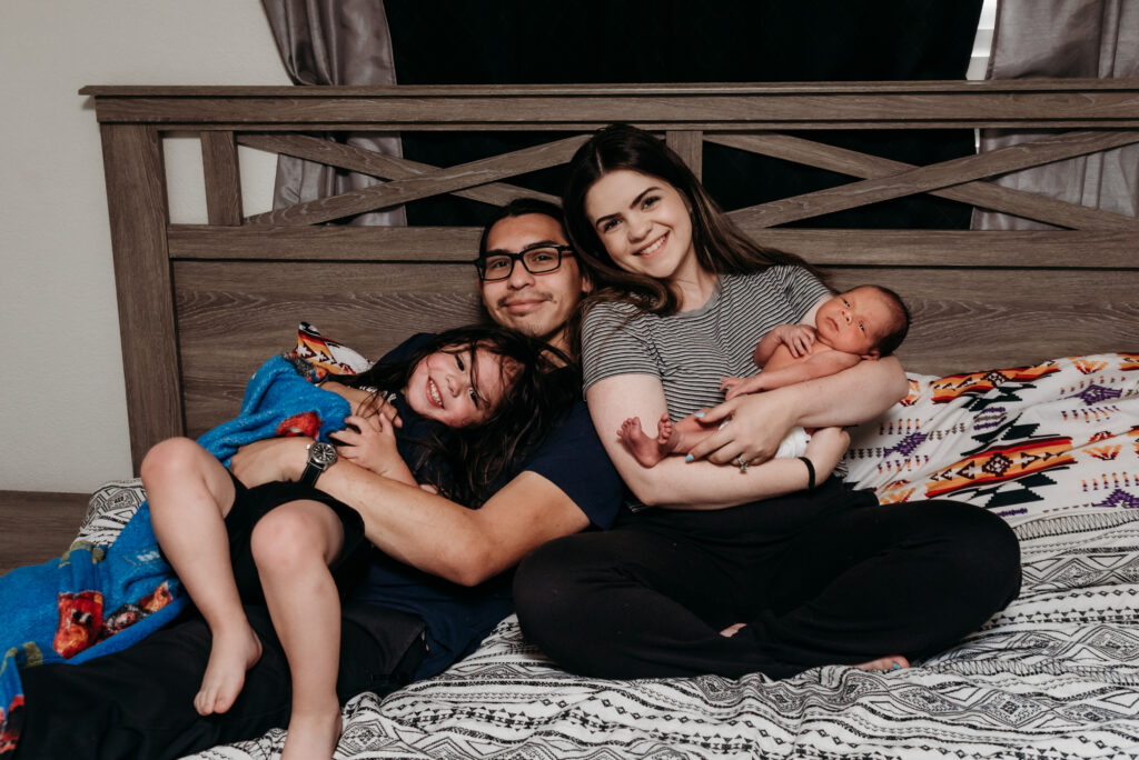 In home newborn photography Greeley CO